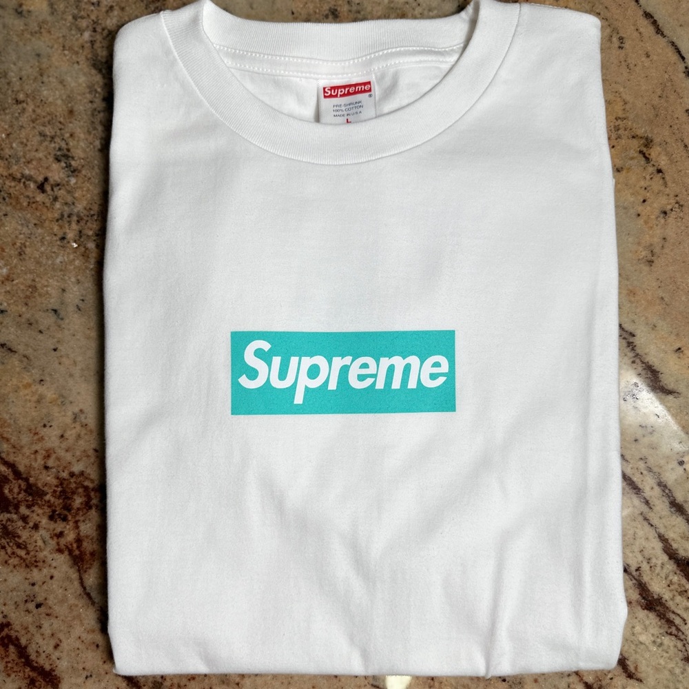 Supreme x Tiffany & Co T-Shirt (size L)
